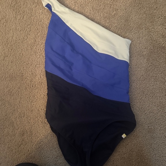 summersalt Other - Summersalt Blue and White Women's One Piece Swimsuit